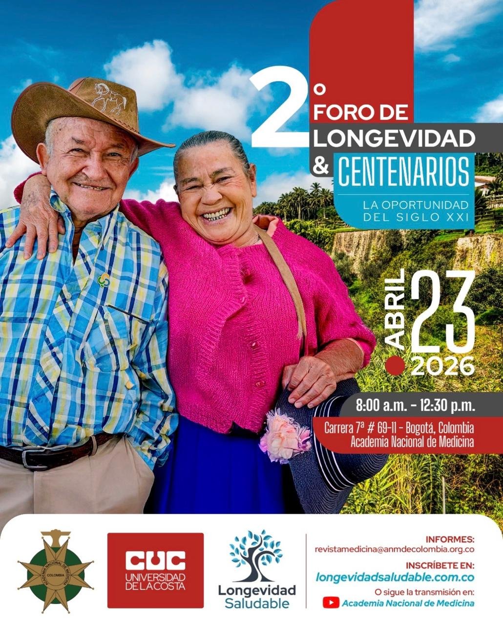 Invitación Foro Longevidad